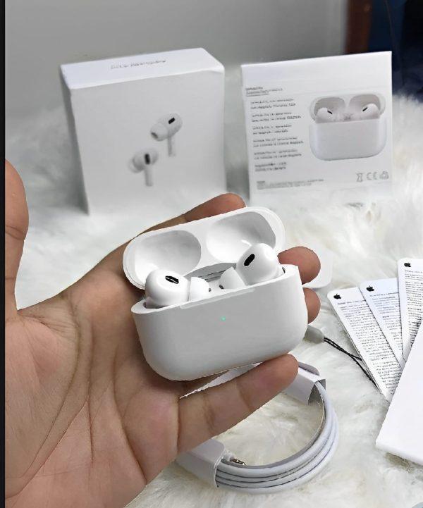 Wireless AirPods Pro 2 – Dust &amp; Water Resistant Bluetooth 5.0 Earbuds with Long Battery Life
