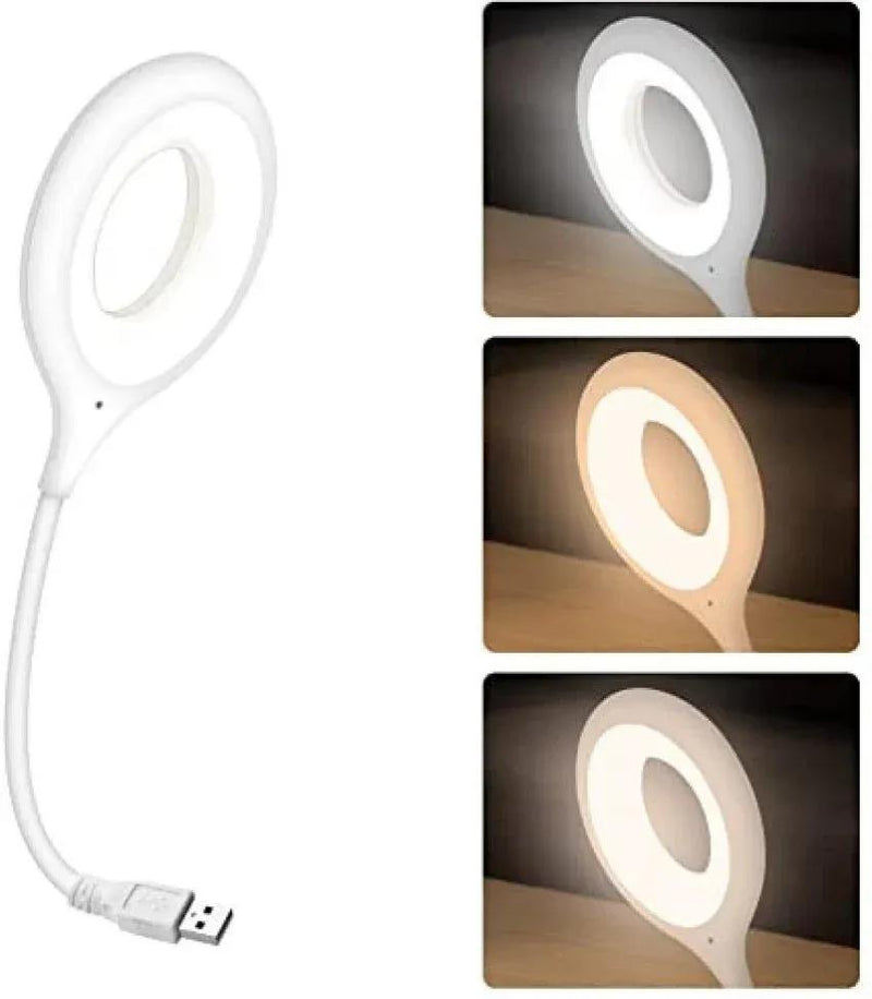 LK50 Voice Control LED Smart Night Light Lamp 360° Adjustable, Foldable USB Desk Lamp