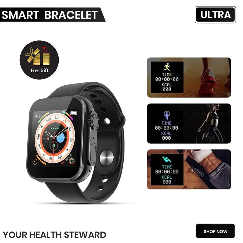 Smart Wristband for Health and Fitness Tracking