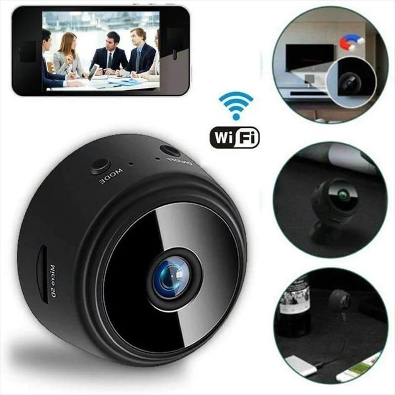 Mini WiFi Camera – 1080P HD, Wide Angle, Portable Security Cam