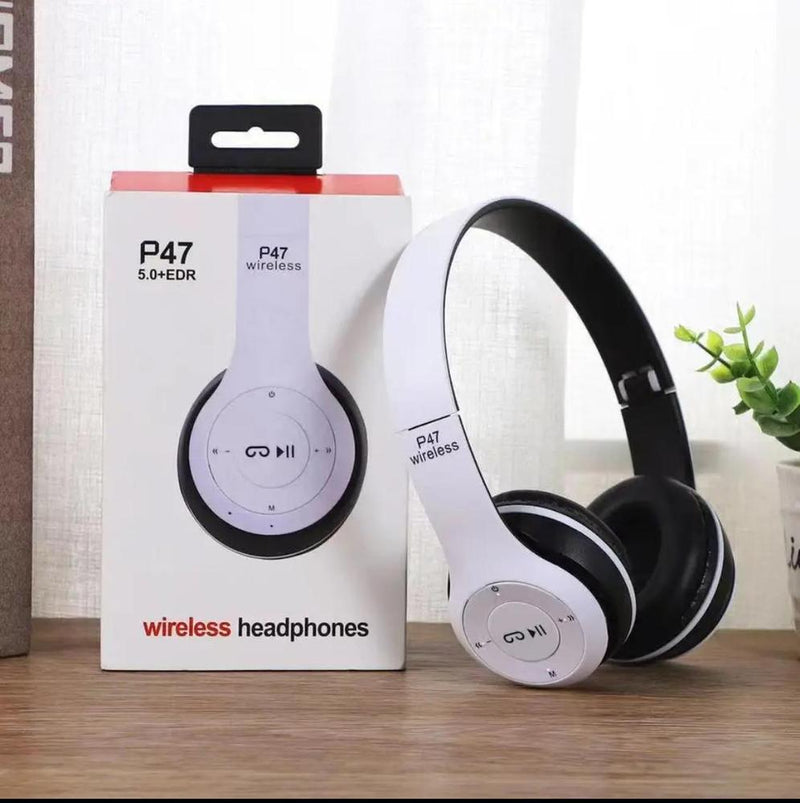 Wireless Stereo Headphones with Bluetooth, FM, TF Card &amp; Aux Support | 5 Color Options